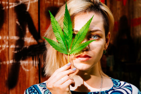 Smoking herbal tobacco with cannabis