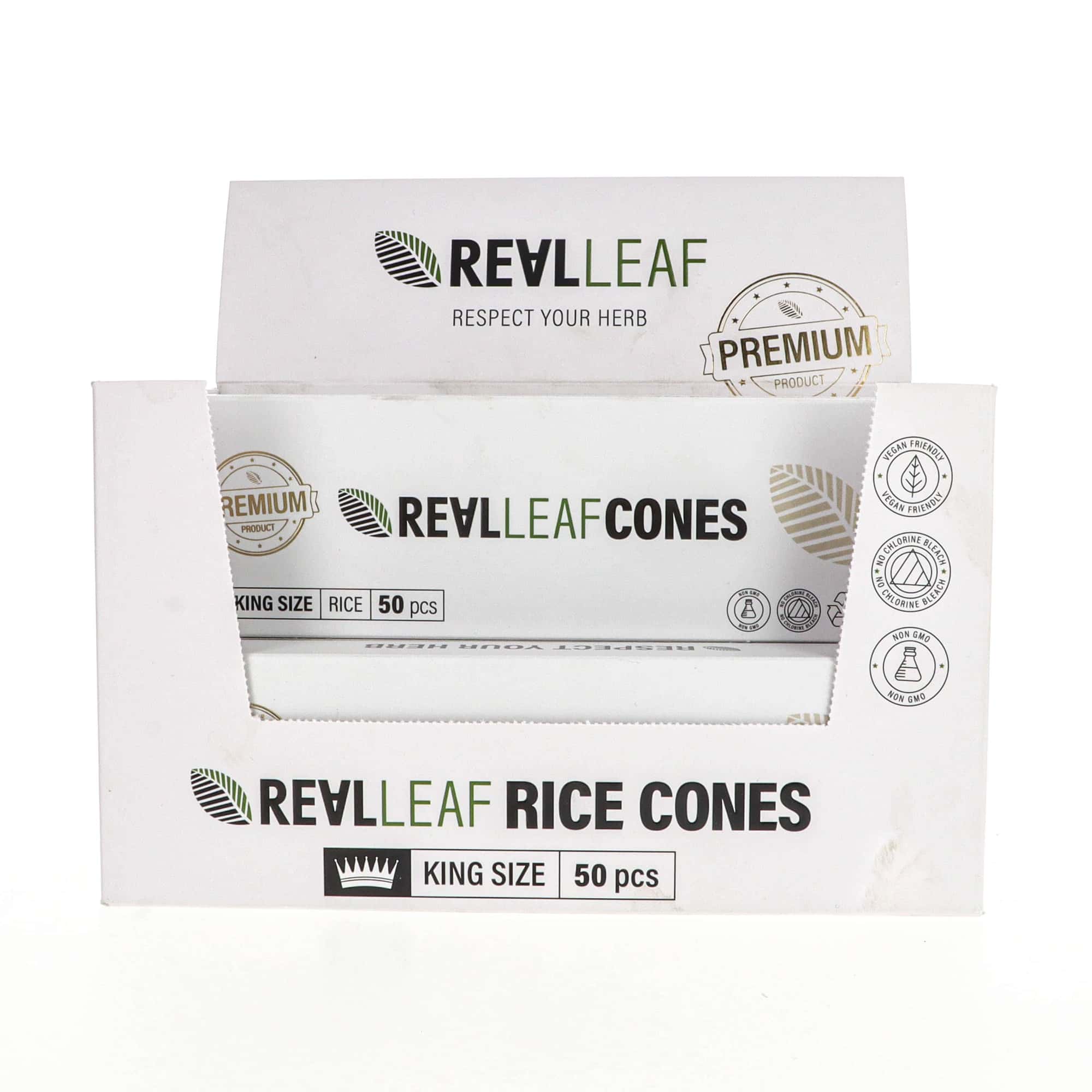 Real Leaf Cones - Drawer Box 50 - Rice_01.jpg
