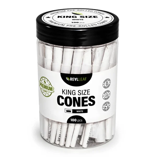 real-leaf-cones-king-size-white-100er-dose-closeup.webp