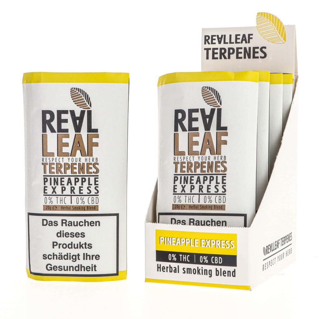 Real Leaf Pineapple Express – Tabakersatz Feinschnitt (20 g)