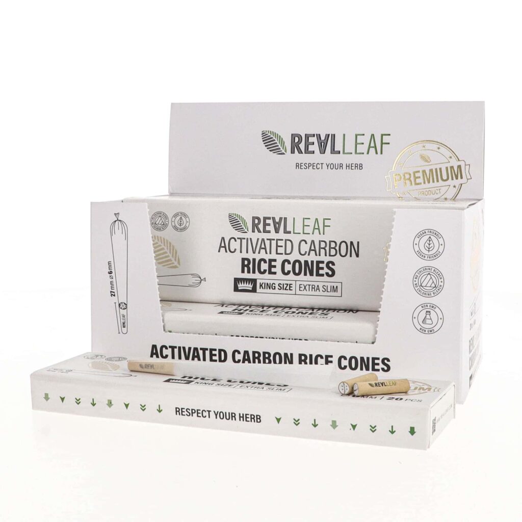 Real Leaf Cones KS + Carbon Filter - Drawer Box 20 - Rice_07.jpg