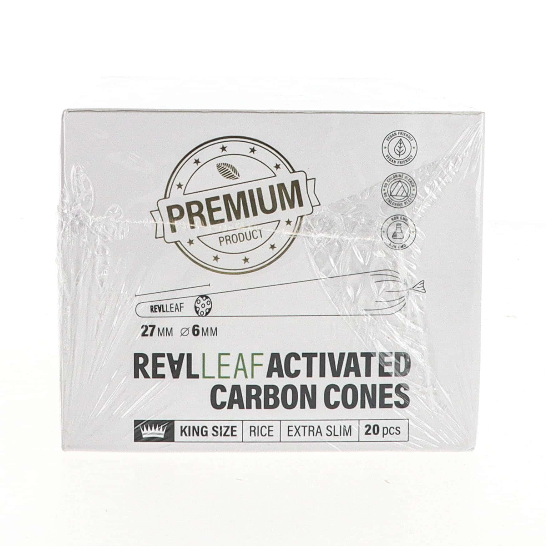 Real Leaf Cones KS + Carbon Filter - Drawer Box 20 - Rice_01.jpg
