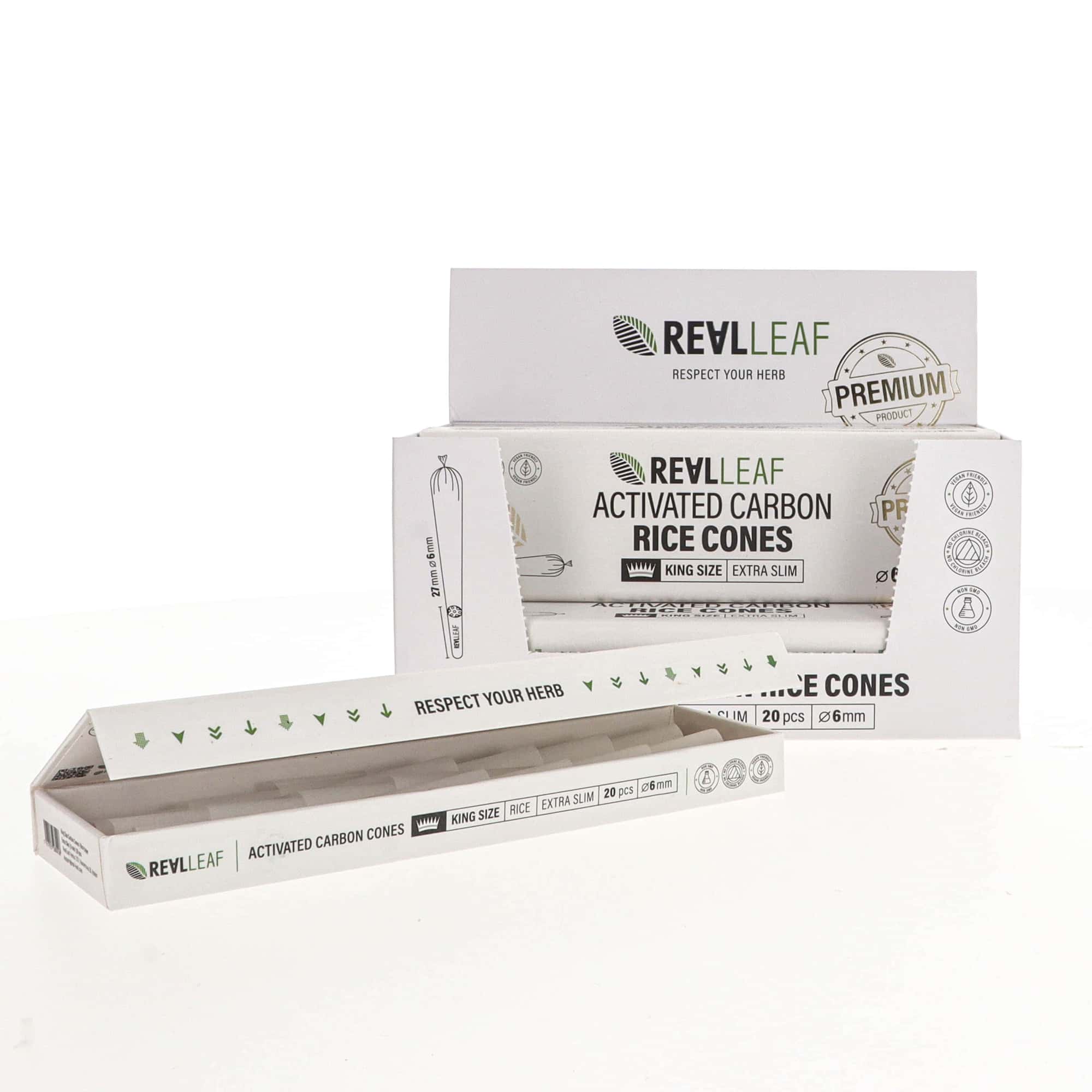 Real Leaf Cones KS + Carbon Filter - Drawer Box 20 - Rice_06.jpg