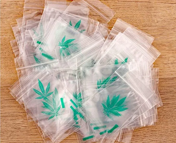 druckverschlussbeutel cannabis